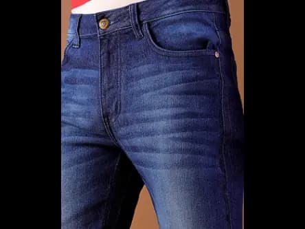 Men Lightly Washed Low-Rise Slim Fit Jeans (3)