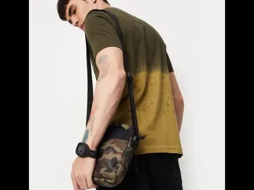 Regular Fit Tie & Dye Crew-Neck T-Shirt (2)