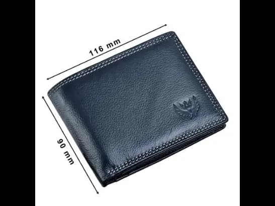 Genuine Leather Bi-Fold Wallet (3)