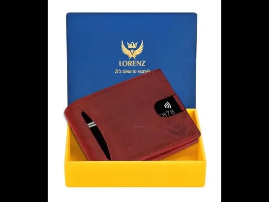 Bi-Fold Wallet with Embossed Logo