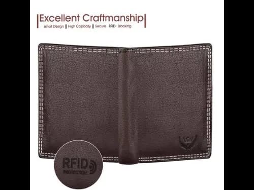 Genuine Leather Bi-Fold Wallet (4)