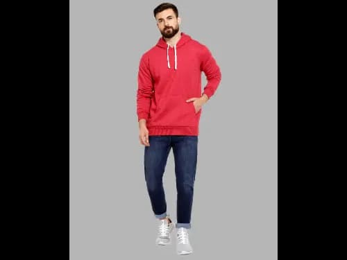 Cotton Hoodie with Kangaroo Pockets (3)