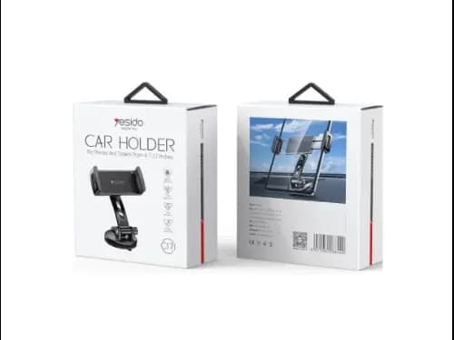 Yesido C171 Suction Cup Mount Car Holder Dashboard Bracket for Phone and Tablet 4.7-12 Inch (5)