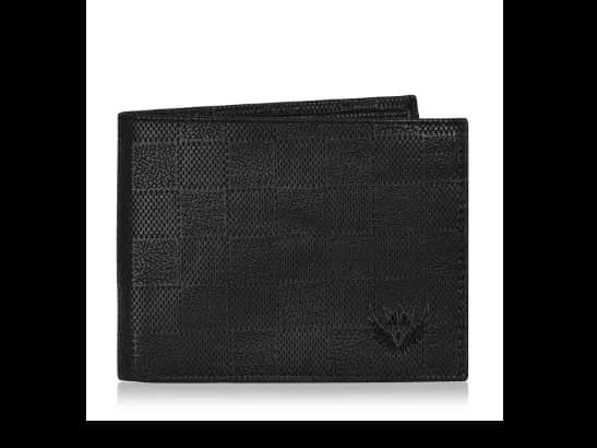 Checked Bi-Fold Wallet (2)