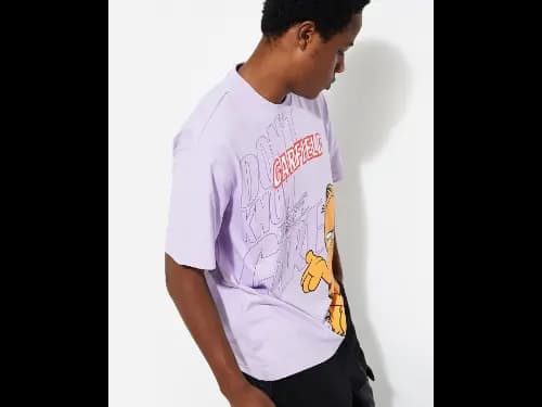 URB_N Men Oversized Garfield Printed T-Shirt (3)