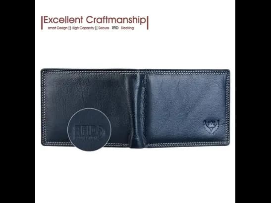 Genuine Leather Bi-Fold Wallet (2)