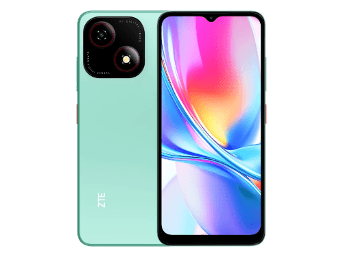 ZTE A35E (2GB / 32GB) with Silvery Gray and Ice Green colors