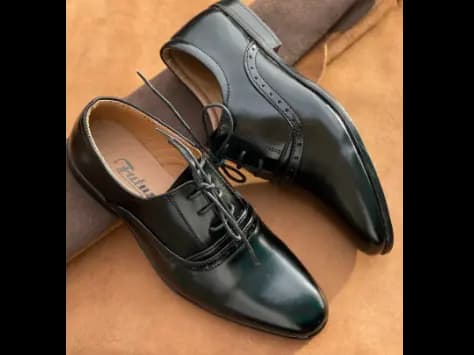 Men’s Oxford Jet Black Shoe (3)
