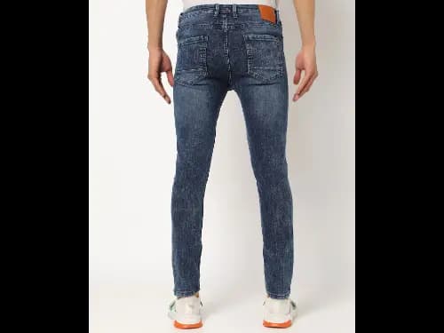 Acid Wash Skinny Fit Jeans (2)