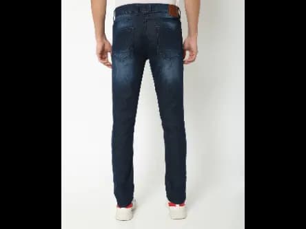 Men Lightly Washed Low-Rise Slim Fit Jeans (3)