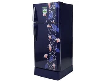 Abans 190L Defrost Green Pro Refrigerator - R600 Gas (Blue Floral) (2)