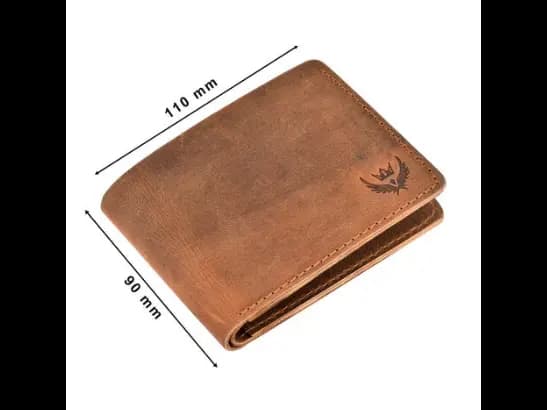Genuine Leather Bi-Fold Wallet (3)