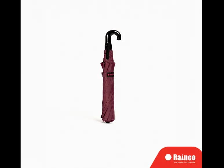 Rainco Ritual Maroon 2-Fold Umbrella (Item Code: 1042) (3)