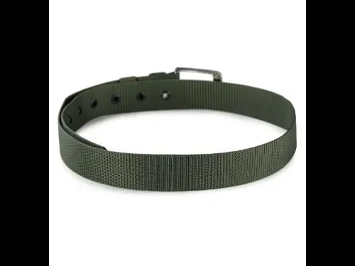 Men Webbed Wide Belt with Pin-Buckle Closure (2)