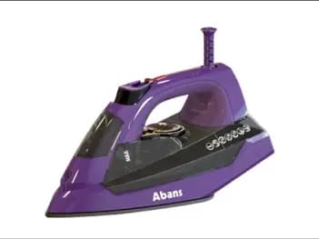 Abans Steam Iron - Black & Purple (2)