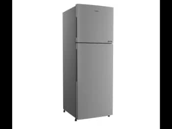 Haier 240L No Frost Double Door Inverter Refrigerator - Red Metallic Silver