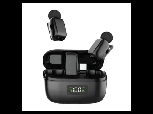 Green Lion Wireless 2 In 1 Flex Mic Duo Type-C and lightning Microphone with 3 Month Warranty