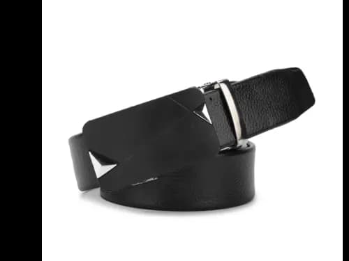 Men Slim Belt with Auto-Lock Closure