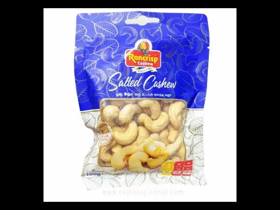 Rancrisp Ceylon Salted natural cashew nuts
