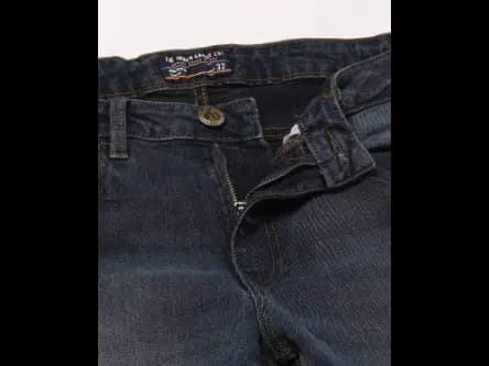 Lightly Washed & Distressed Relaxed Fit Jeans (4)