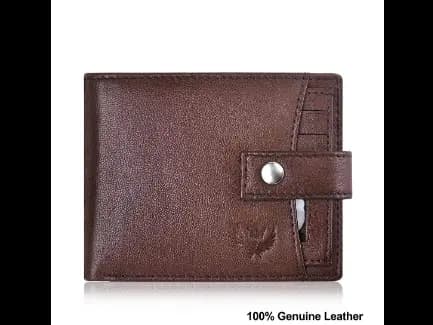 Bi-Fold Wallet with Flap Closure (3)