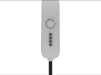 Abans Arctic White Stand Fan - Rust Free (4)