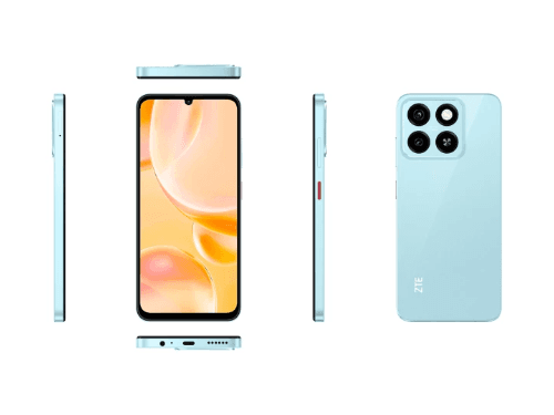 ZTE Blade A55 (4GB / 64GB) with Starry Black and Water Blue (3)