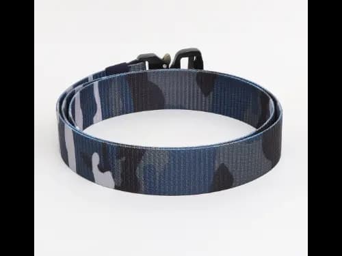 Men Camouflage Print Webbed Wide Belt (3)