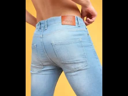 Men Washed Distressed Slim Fit Jeans (4)