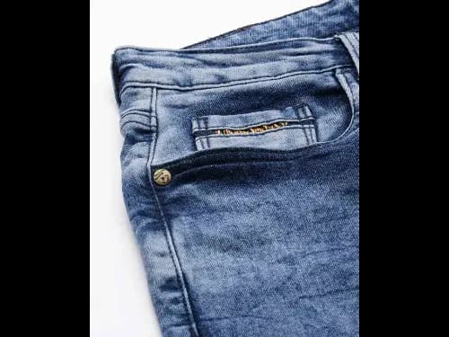 Acid Wash Carrot Fit Jeans (4)