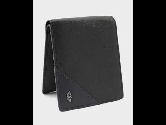 Bi-Fold Wallet with Metal Accent (2)