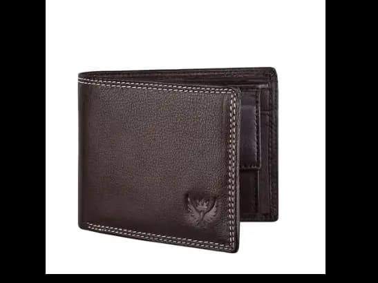Genuine Leather Bi-Fold Wallet