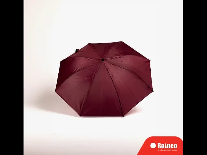 Rainco Ritual Maroon 2-Fold Umbrella (Item Code: 1042)