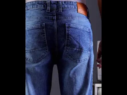 Acid-Wash Slim Fit Jeans (6)