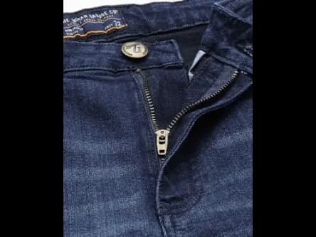 Heavily Washed Skinny Fit Jeans (3)