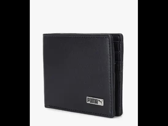 Bi-Fold Wallet with Logo Applique