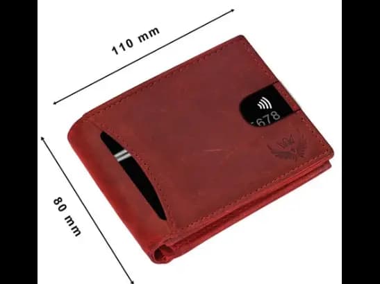 Bi-Fold Wallet with Embossed Logo (2)