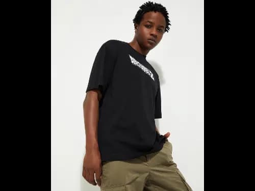 Men Typographic Print Regular Fit T-Shirt (2)