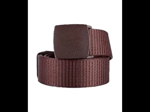 Men Wide Belt with Auto-Lock Buckle Closure