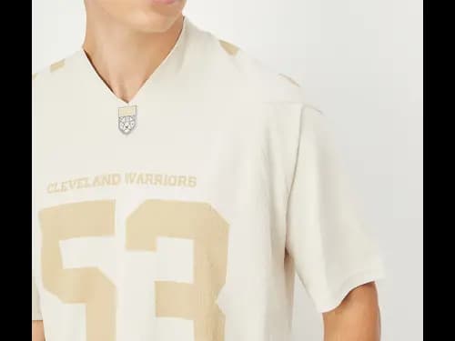 Men Typographic Print Oversized Fit T-Shirt (3)