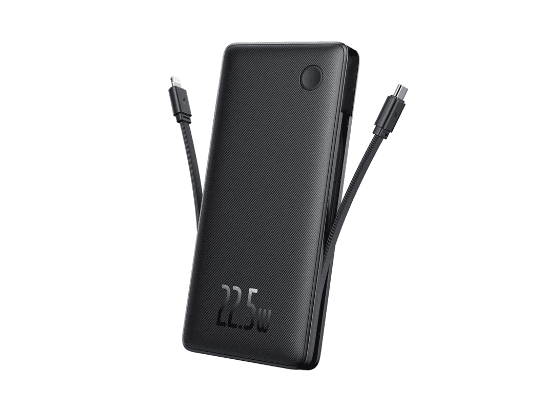 Baseus Airpow Lite 10000mAh 22.5W Power Bank Dual-Cable - P10067501123-00 (4)
