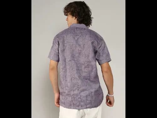 Regular Fit Spread-Collar Shirt (3)