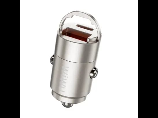 Wiwu WI-QC028 Nano 30W Fast Car Charger Titanium with 3 Month Warranty (3)