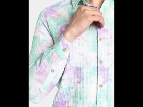 Tie & Dye Regular Fit Shirt (3)