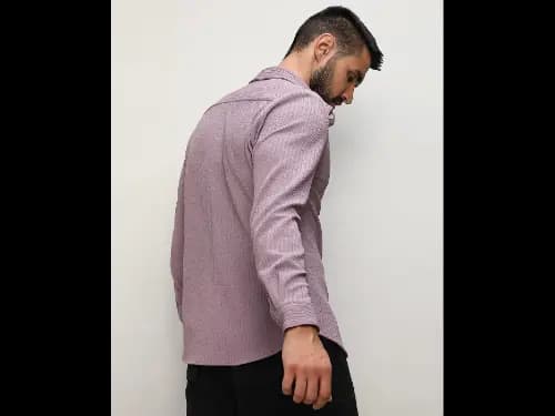 Men Striped Regular Fit Shirt (3)