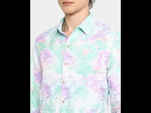 Tie & Dye Regular Fit Shirt (2)