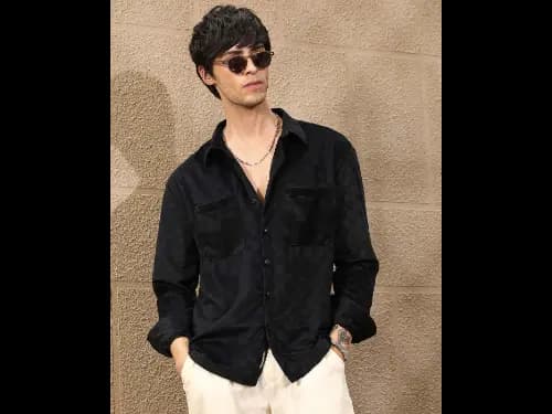 Men Oversized Fit Shirt