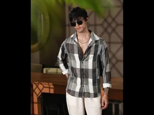 Men Graphic Oversized Fit Shirt