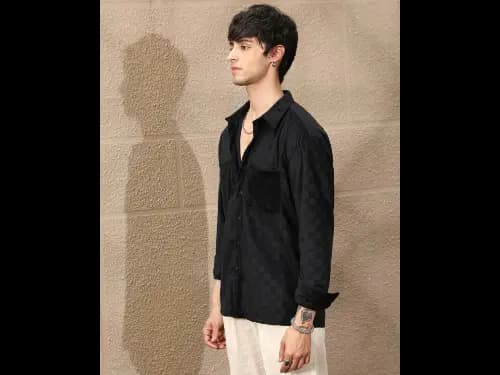 Men Oversized Fit Shirt (2)