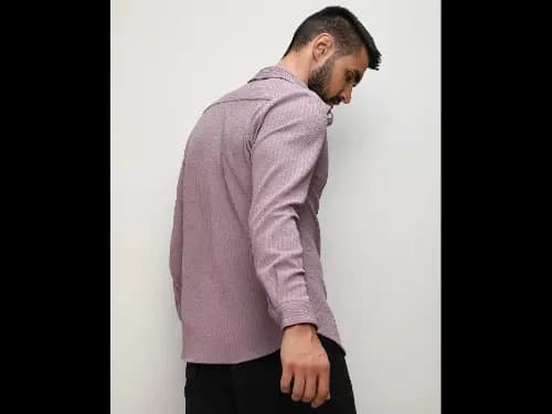 Men Striped Regular Fit Shirt (3)